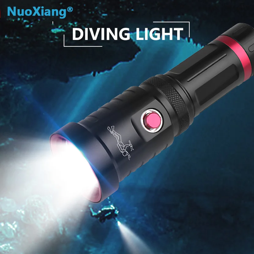 

Diving Flashlight Super XHP90.3 Most Profession IP68 Waterproof Led Torch Light Powerful Lights Underwater Fishing Dive Lighting