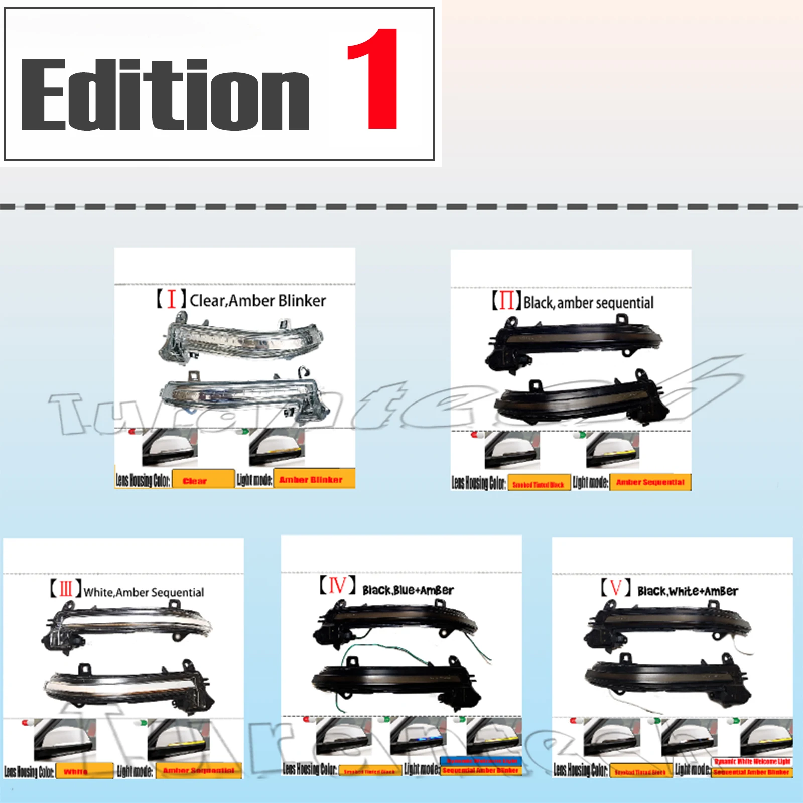 2 шт. указатель поворота для BMW серии 218i 220i 220d 220dx 218d 225d 228i 230i 230ix M235ix M240iX Янтарный