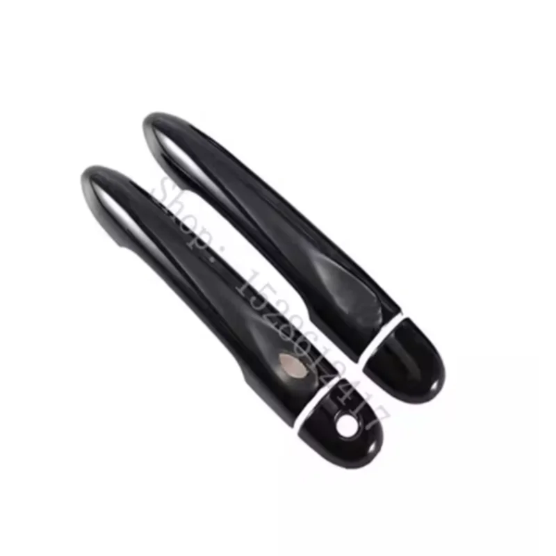 Для Renault Captur Kaptur Samsung QM3 2013-2020 ярко-черная дверная ручка автомобиля накладка