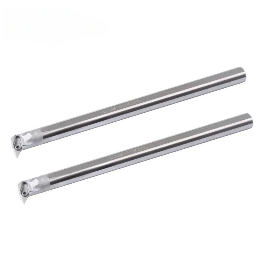 НОВЫЕ токарные инструменты твердосплавная расточная оправка 8 мм 10 12 14 16 SVQCR08 SVUCR08