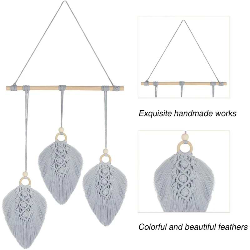Повышение! Макраме стенная подвеска в стиле бохо, текстиль для украшения квартиры, спальни, свадебного декора, ручная работа.
