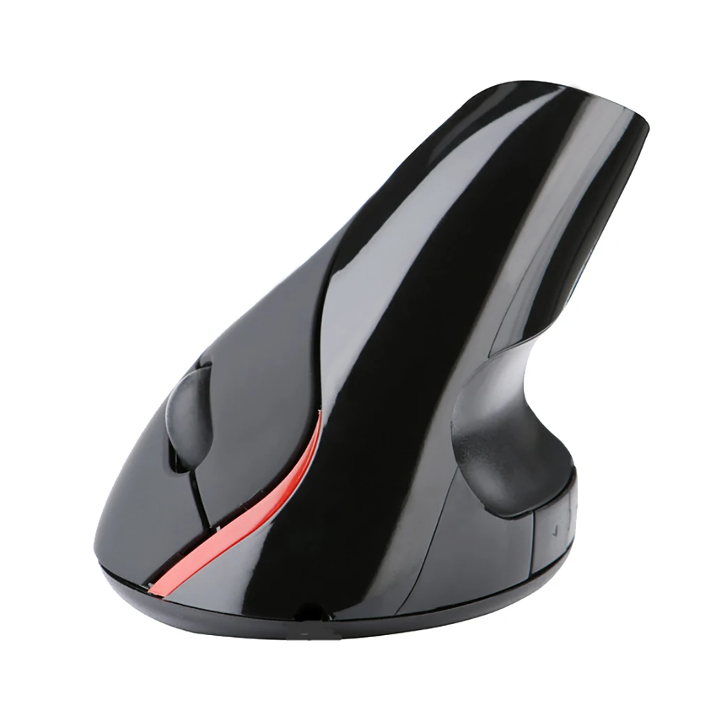 New Vertical Wireless Mouse Game Rechargeable Ergonomic Mouse RGB Optical USB Mice 2 4G 1600DPI For PC Computer