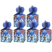 sonic theme birthday party decoration candy boxes kids favors party gifts snack box party decor supplies chocolate box pack