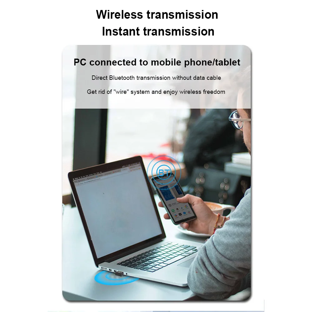 

Bluetooth-адаптер для ПК, 2,4 ГГц, 5 в пост. Тока