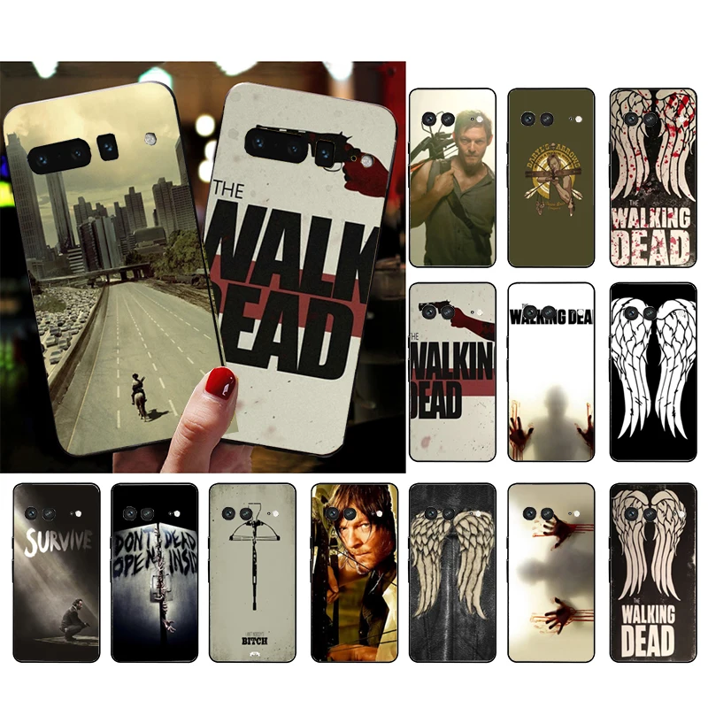 

Phone Case for Google Pixel 7 Pro 7 6A 6 Pro 5A 4A 3A Pixel 4 XL Pixel 5 6 4 3 XL 3A XL 2 XL The Walking Dead Funda