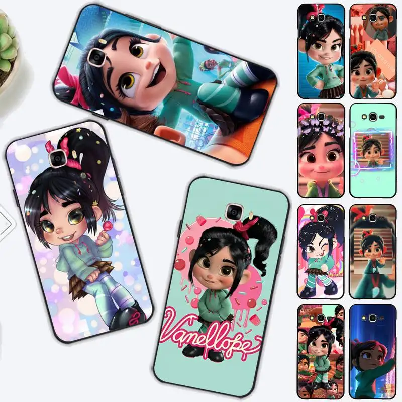 

Disney Vanellope von Schweetz Phone Case for Samsung J 2 3 4 5 6 7 8 prime plus 2018 2017 2016 core