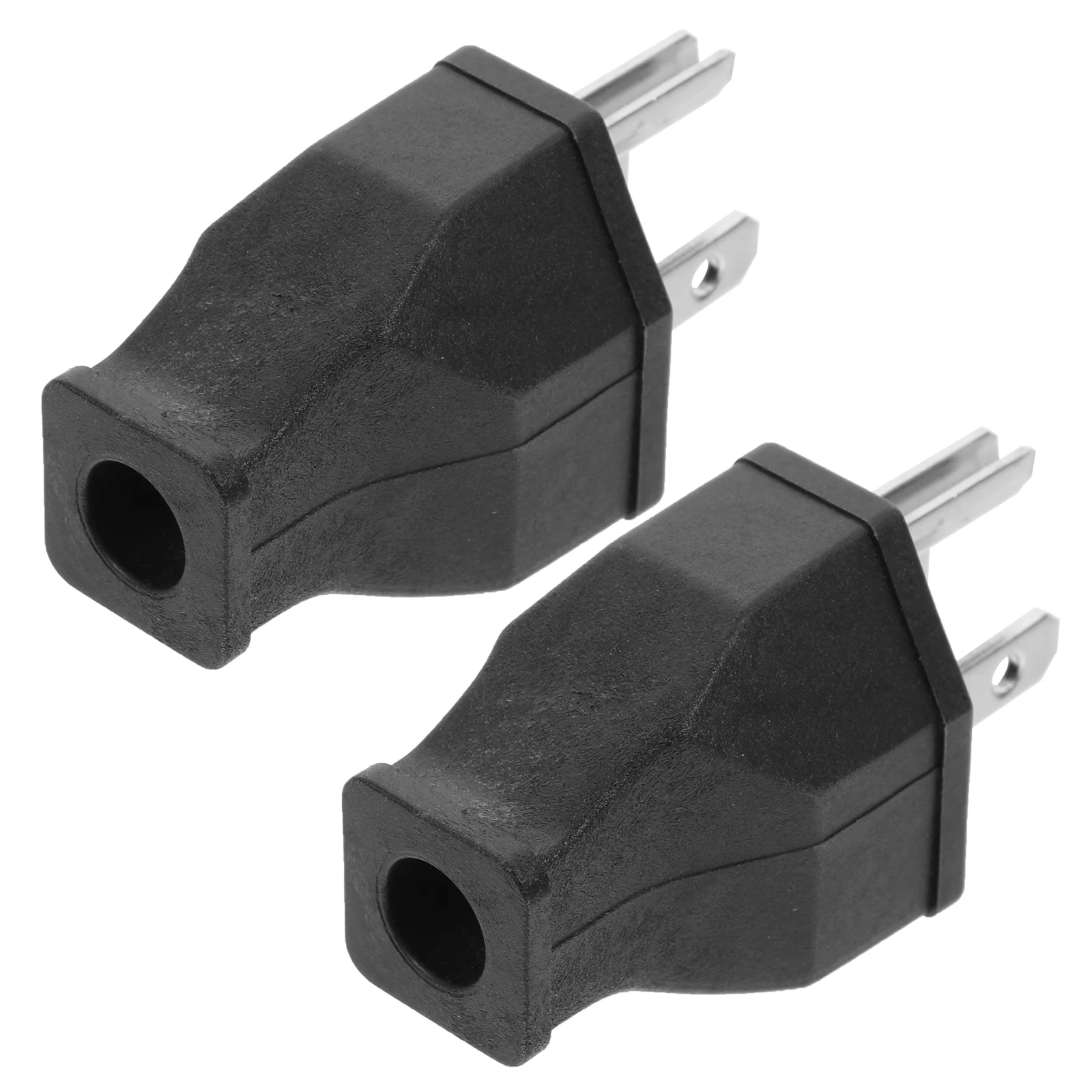 

2 Pcs Extension Cord Plug Replacement Male End Heavy Duty Angle 50 Amp Electrical Industrial Power Grounding Ends