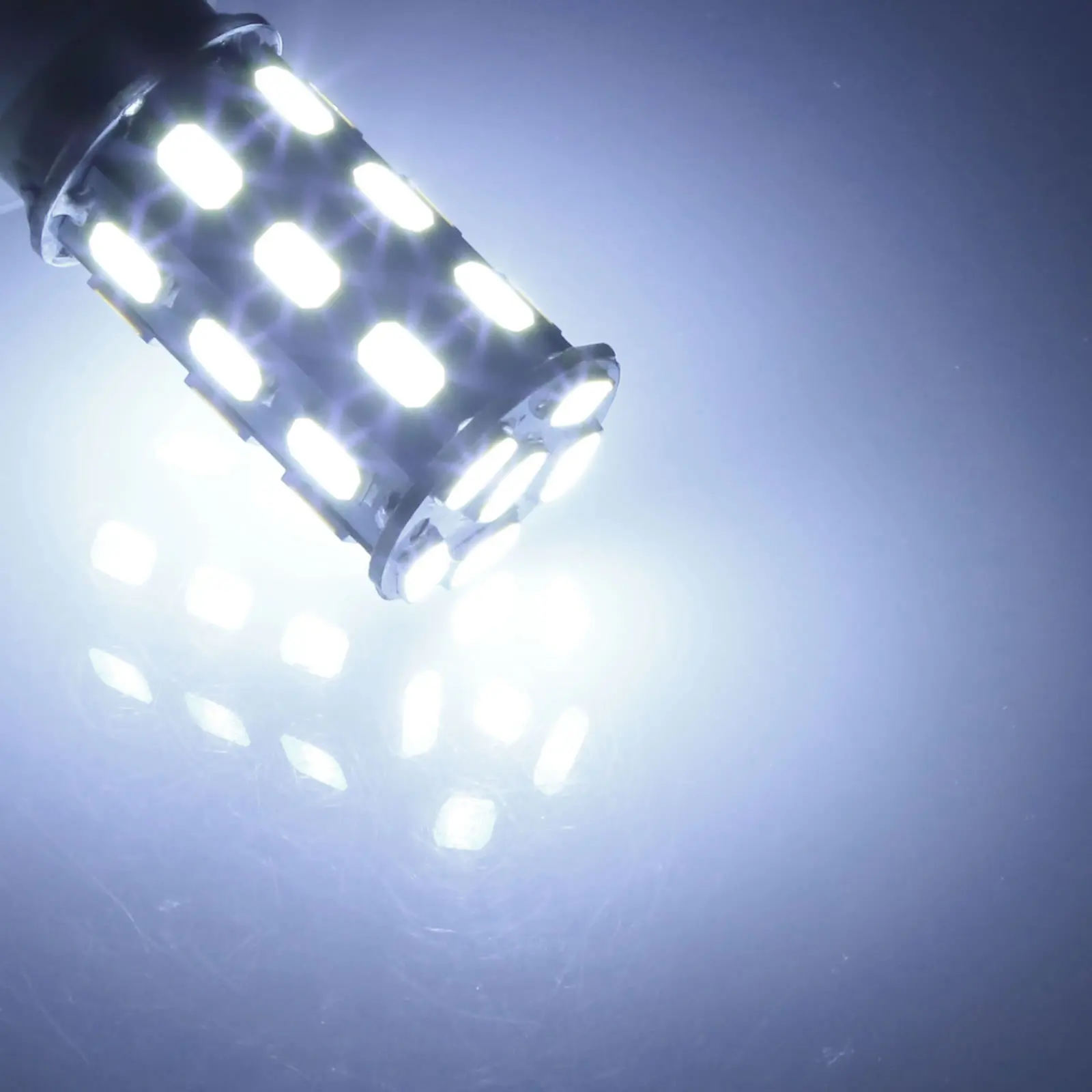 4x Белый RV 1156 Bayonet Blub стоп-сигнал 27 излучателей 5630 SMD светодиодный 1141 61 1247 D082-W