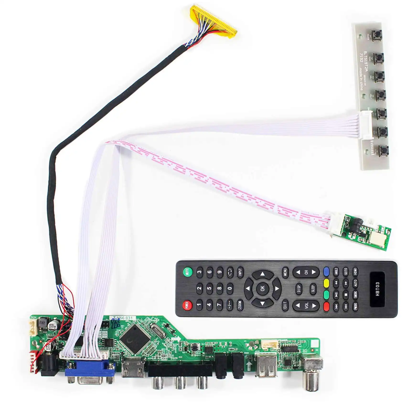 ЖК-экран HDM I VGA AV USB