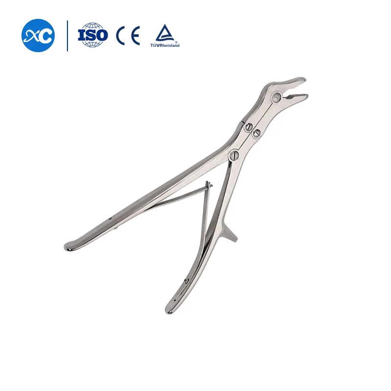 

Good Price Medical Surgery Instrument Orthopedic Surgical Instruments Lateral Curvature Double Joint Bone Rongeurs