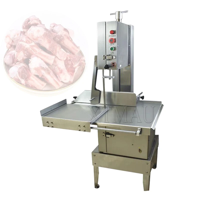 

Electric Meat Bone Saw Machine Cutting Maker Kitchen Chopper Food-Grade Stainless Steel Widely Used Supermarket Commercial