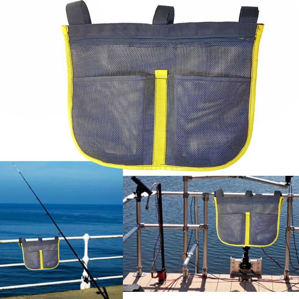 Marine Yacht Boat Fishing Handrail Stash Pocket
