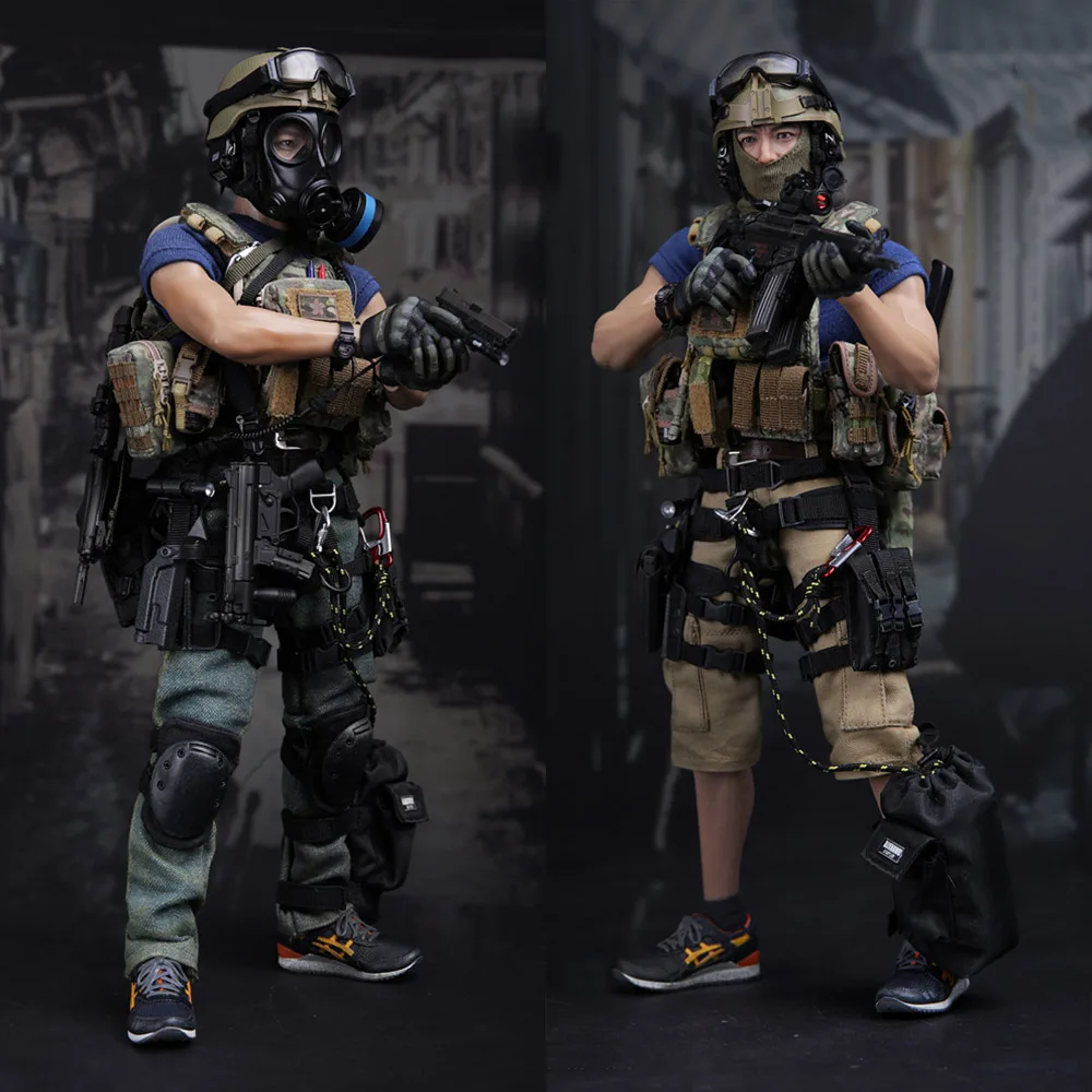 Полноразмерная экшн-фигурка из гонконгских летающих тигров DAM78034 1/6 персонаж