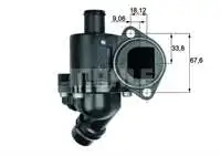

Thermostat for TM3105 105 ° PASSAT A4 ° PASSAT