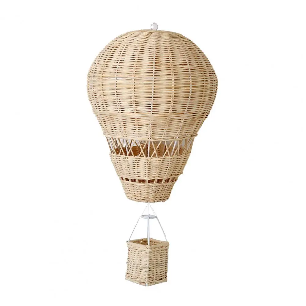 

Woven Hot Air Balloon Natural 30cm Long Weaven Hot Air Balloon Ornament Hanging Hot Air Balloon Hot Air Balloon