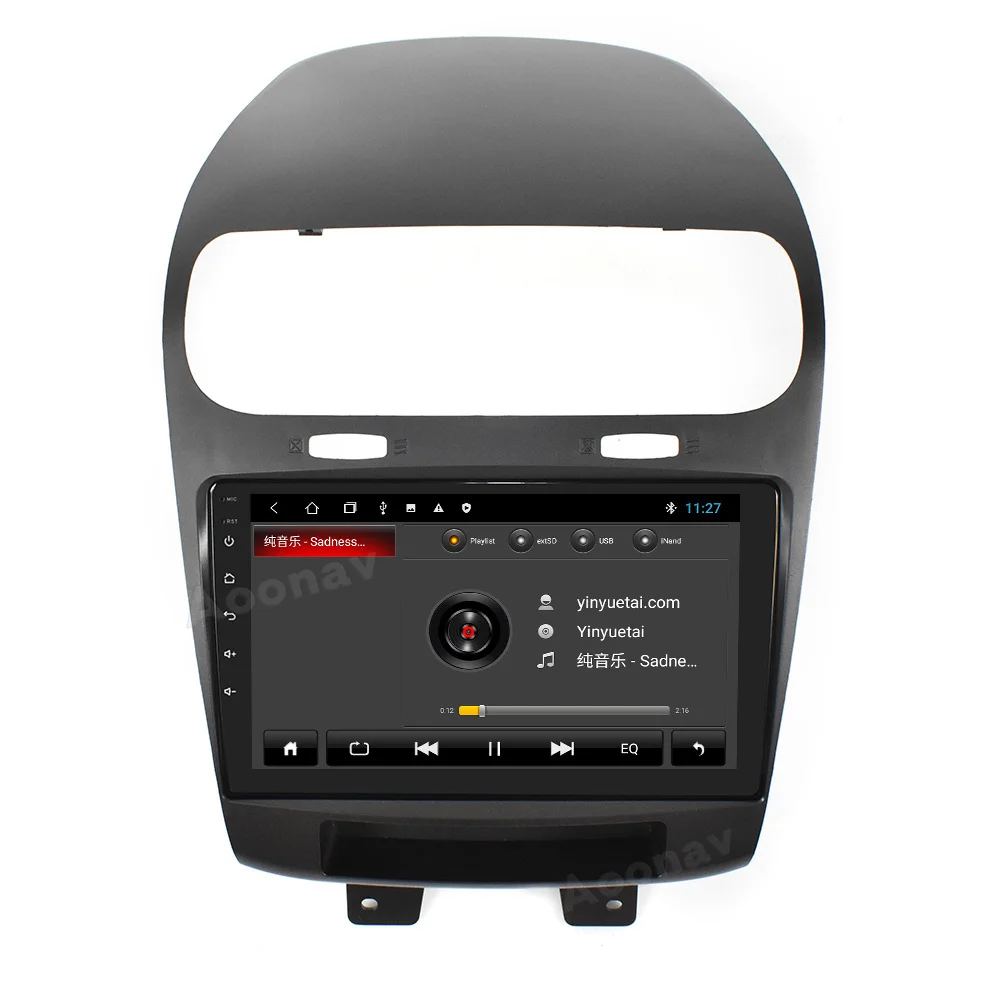 Автомагнитола на Android 128 ГБ 1din GPS для Fiat Freemont 2012-2020 автомобильный мультимедийный