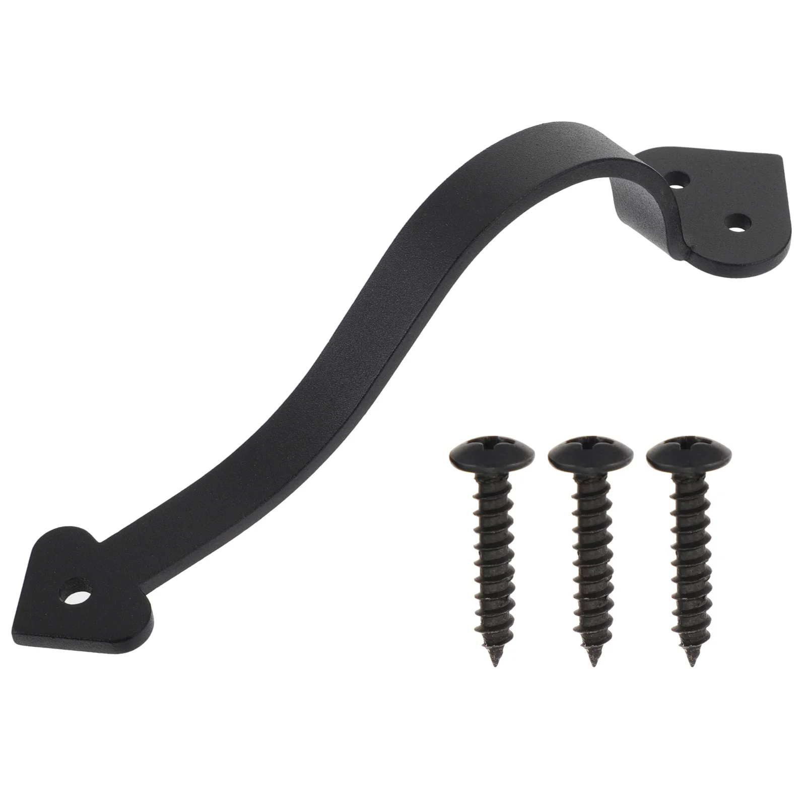

1Pc Durable Door Puller Steel Gate Handle Closet Door Handle with Screw