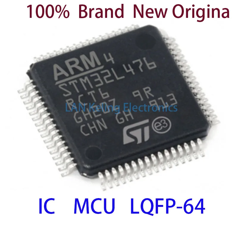 STM32L476RCT6 STM STM32L STM32L476 STM32L476RC STM32L476RCT 100% Brand New Original IC MCU LQFP-64