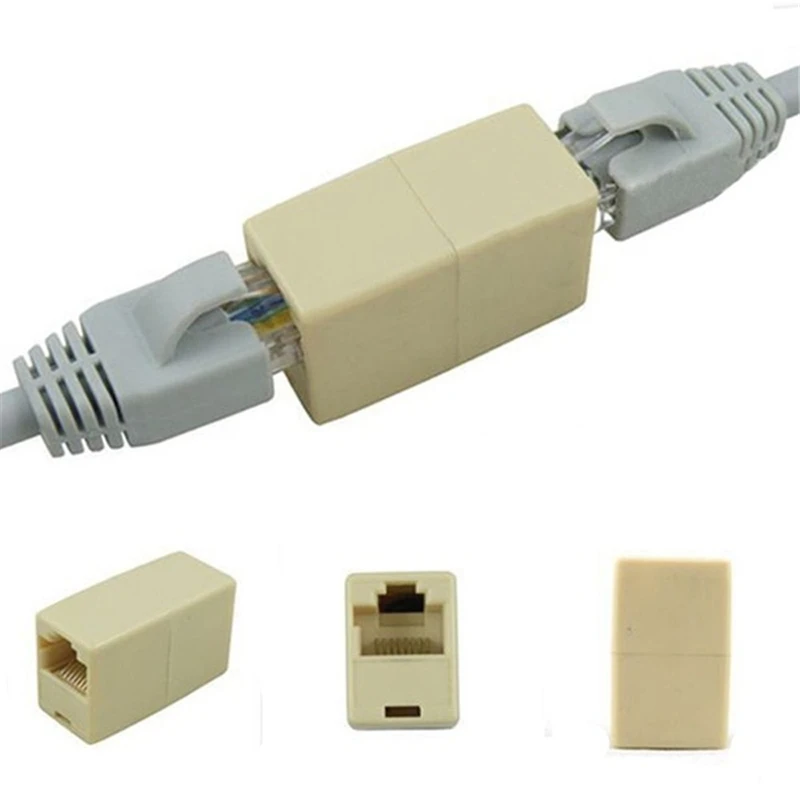 

Интернет-инструменты из нового сплава, 10 шт., Соединительный адаптер RJ45 CAT5, сетевой кабель локальной сети, соединитель расширителя, графичес...