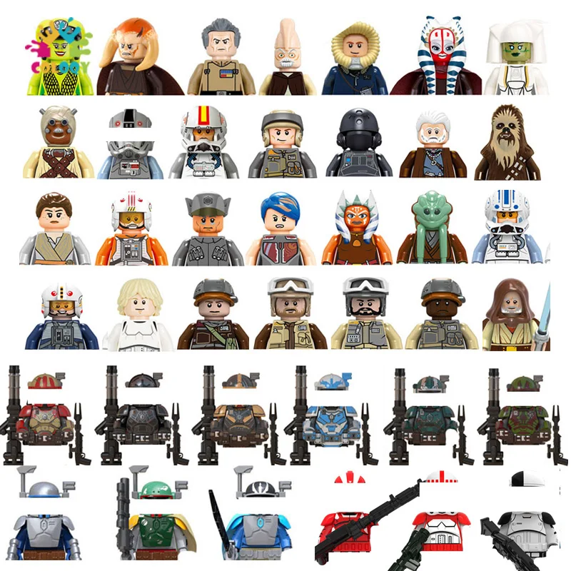 

Конструктор «Звездный солдат» Disney, мини-фигурки, шлем, развивающие игрушки для детей, подарок на день рождения