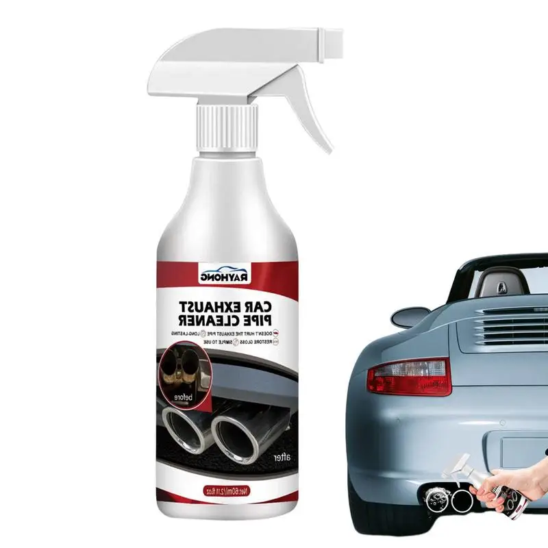 

Car Exhaust Cleaning Spray Car Exhaust Pipe Rust Remover Agent Anti-Rust Cleaning Supplies For Motorcycle Exhaust Pipe