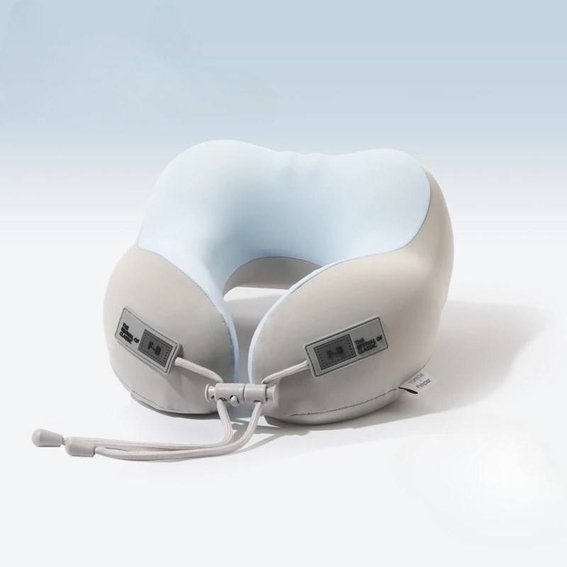 Портативный набор U-образных подушек из хлопка с эффектом памяти, съемный и моющийся, прохладная поддержка шеи, подушка в самолете оптом