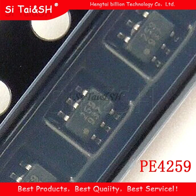 

10PCS PE4259 SC70-6 PE4259 SOT23 SOT-363 antenna selection RF switch New Original