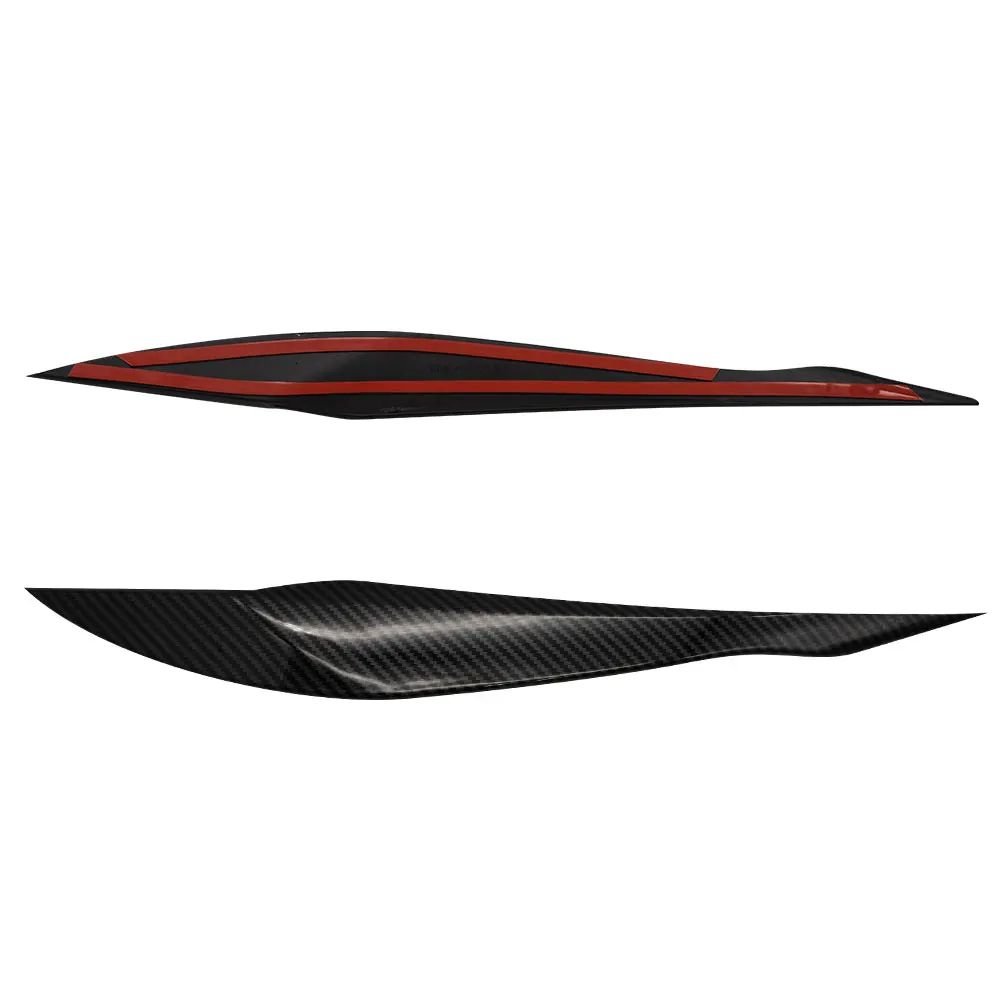 1 пара для BMW 3 серии F30 F31 318i 320i 2012 2013-2018 автомобильные фары брови веки крышки глаз