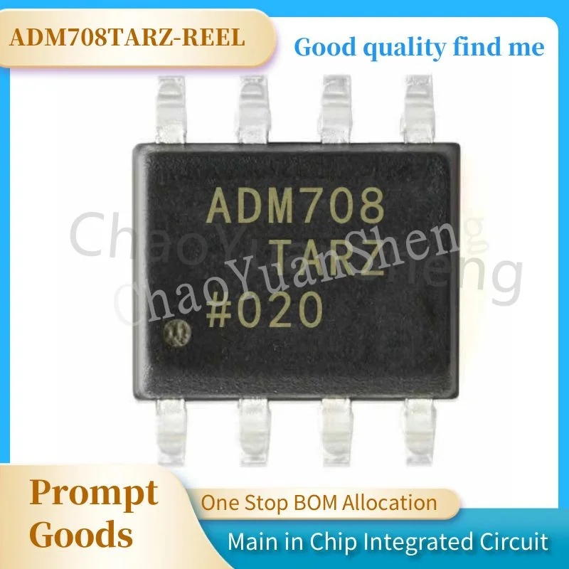 100% оригинал ADM708TARZ-REEL 160ms 1 SOIC-8 мониторы и схемы сброса