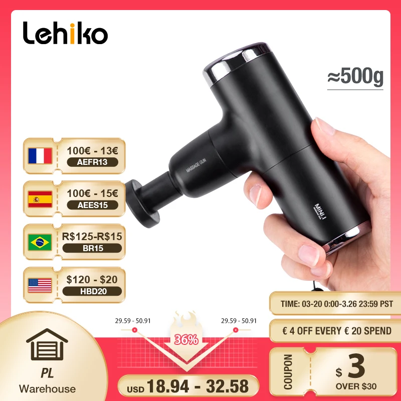 

Deep Muscle Mini Massage Gun Sports Therapy Pain Relief Slimming Shaping Pocket Body Massager Small Exercising