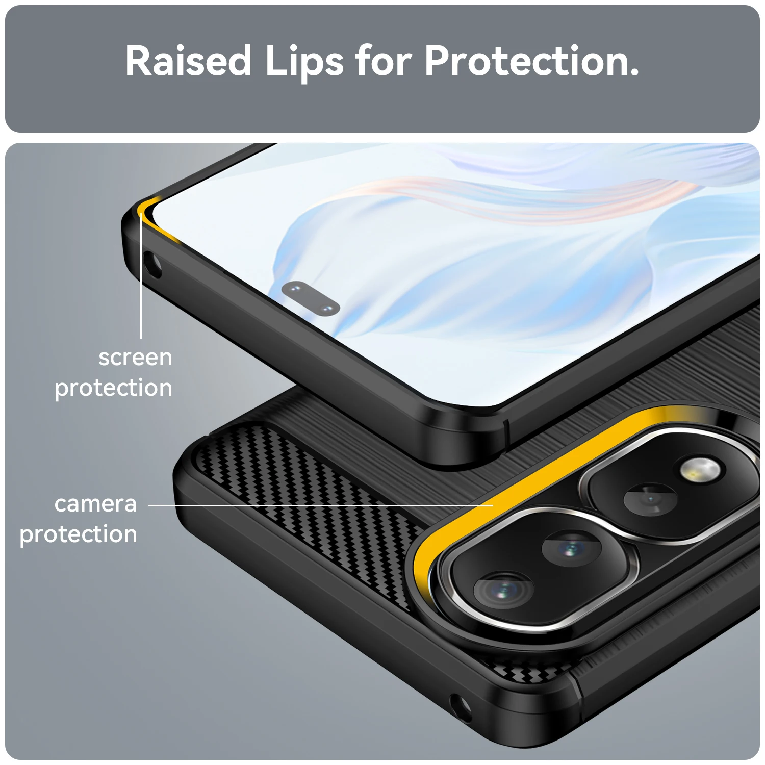 For Honor 80 Pro Case Honor 80 Pro 5G Cover 6.78 inch Shockproof Soft Silicone Protective Phone Bumper For Honor 80 Fundas