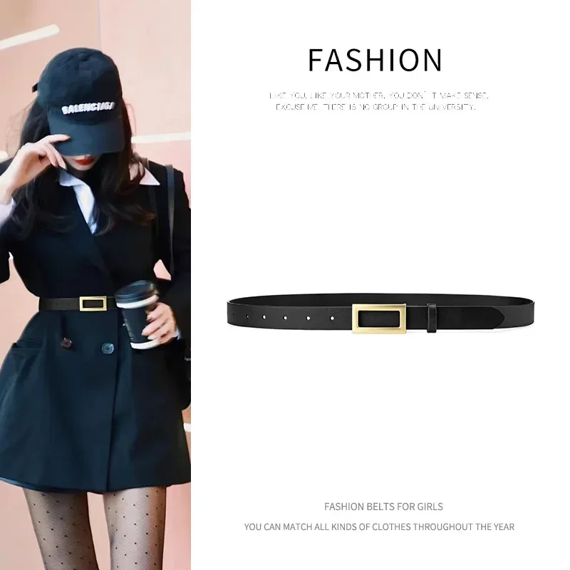 Рисунок 4 - Ремень из натуральной воловьей кожи с золотой пряжкой