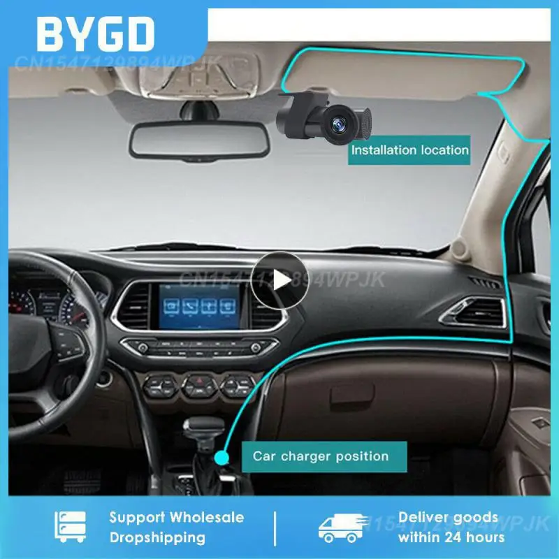 

1/2/3 шт., автомобильный мини-видеорегистратор, 1080P, Wi-Fi