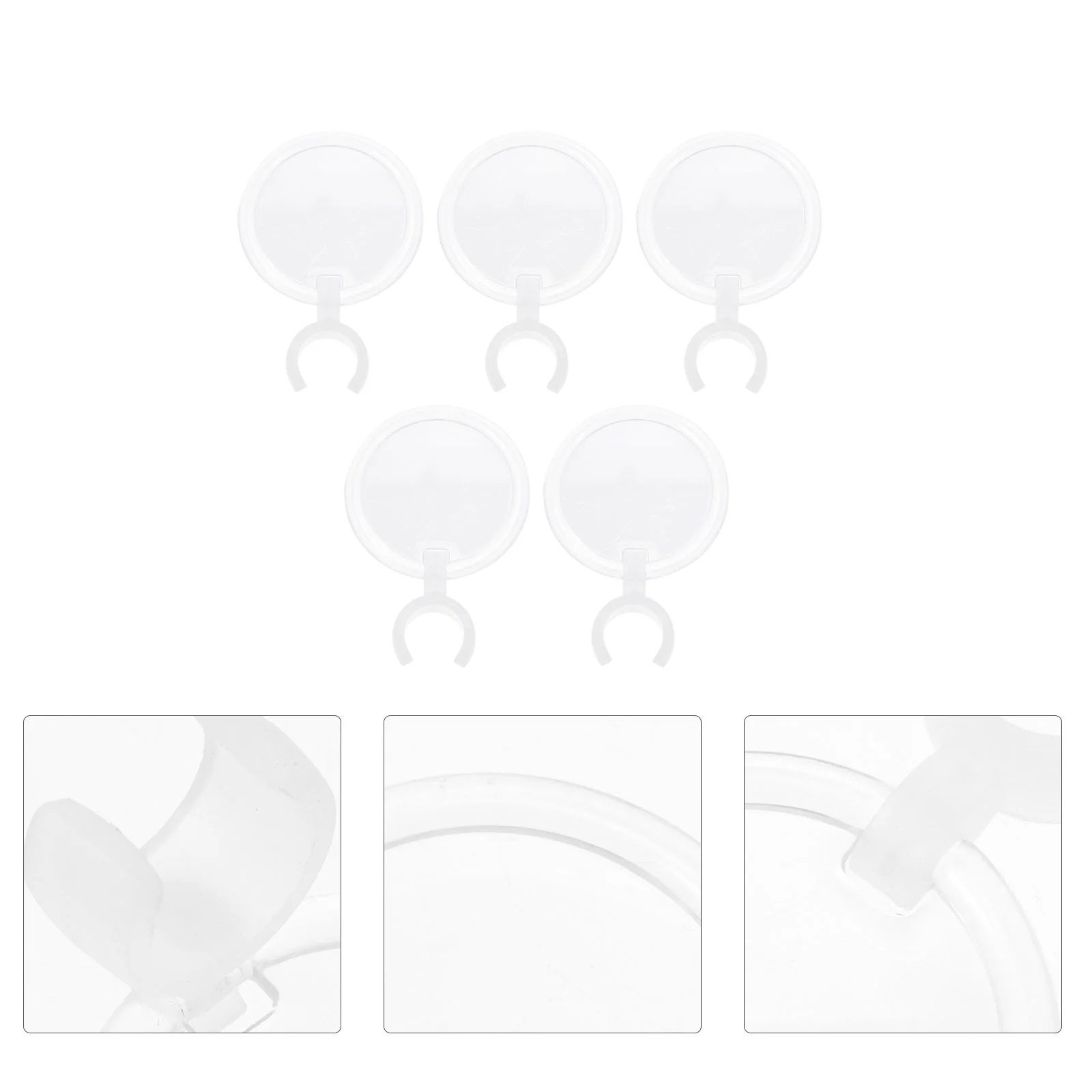 

5pcs Penholder Magnifier Point Drill Pen Nail Point Pen Nail Dotting Pen Reading Magnifying Lens