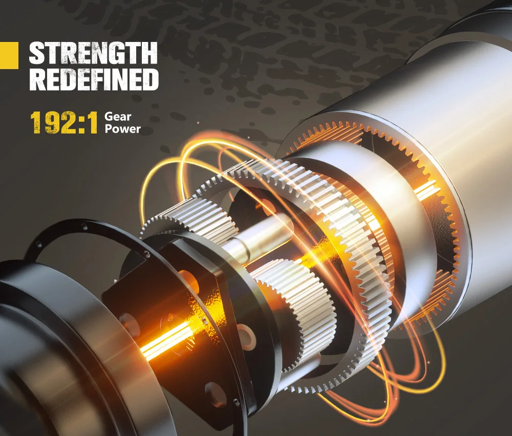 Водонепроницаемая электрическая лебедка с дистанционным управлением из