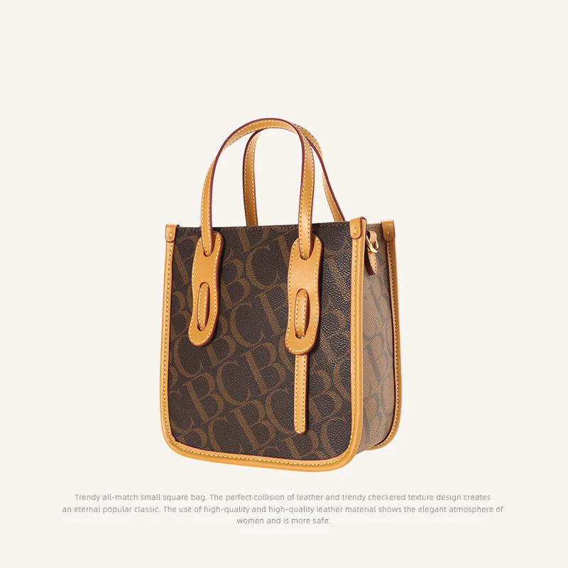 2023 New Fashion Mini Portable Bags High Quality Vintage Women Leather Handbags Famous Designer Luxury Shoulder Bags Sac A Main