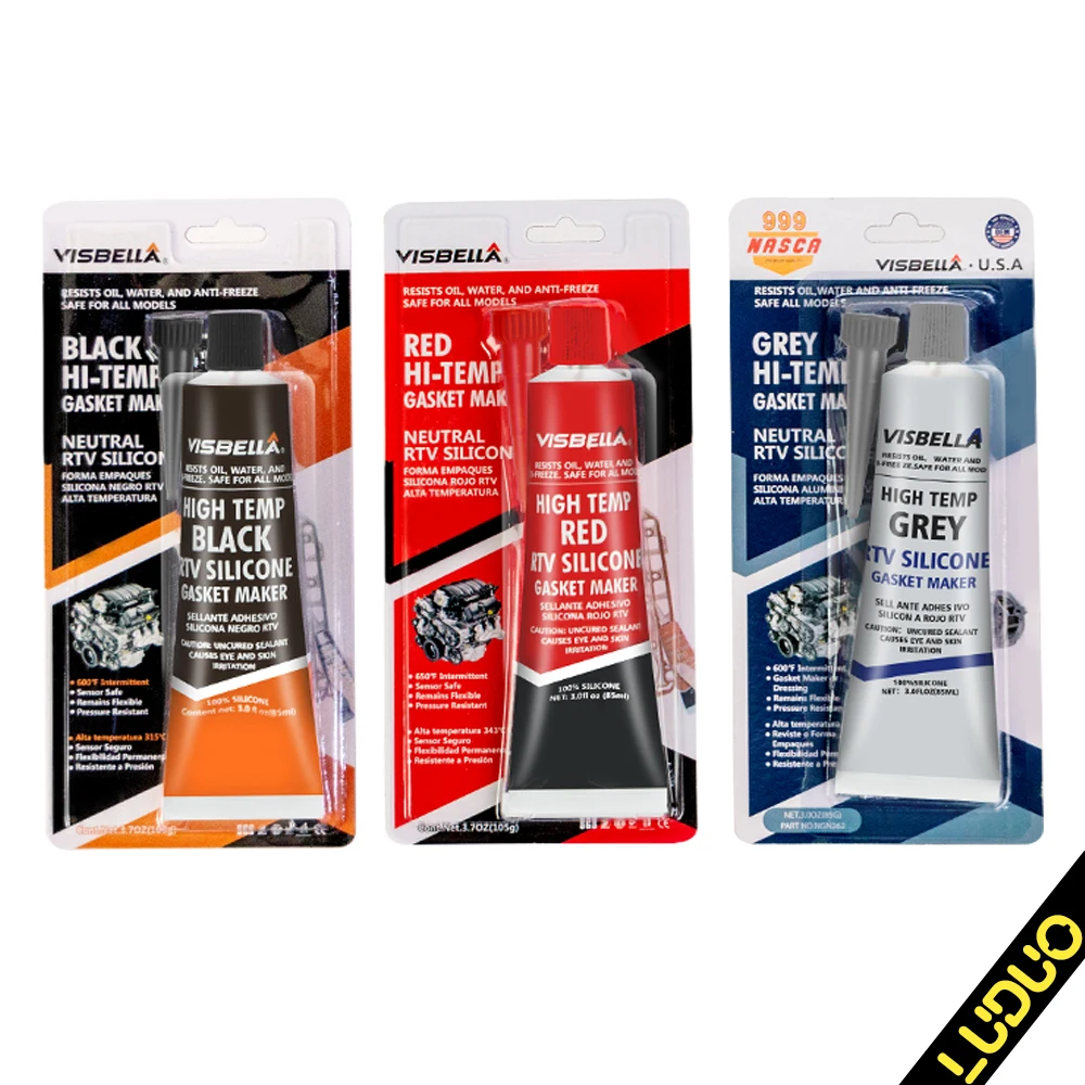 

Super Glue Metal Adhesive Silicone Sealant Neutral RTV Paste For Car Motor Gap Seal Gasket Repair High Temperature Engine Filler