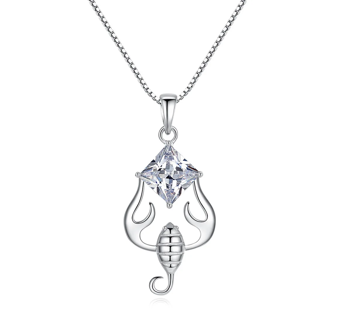 

S925 Sterling Silver Luxury Twelve Constellations Zircon Pendant Necklace for Women Party Fine Jewelry Fashion Gifts for Girl