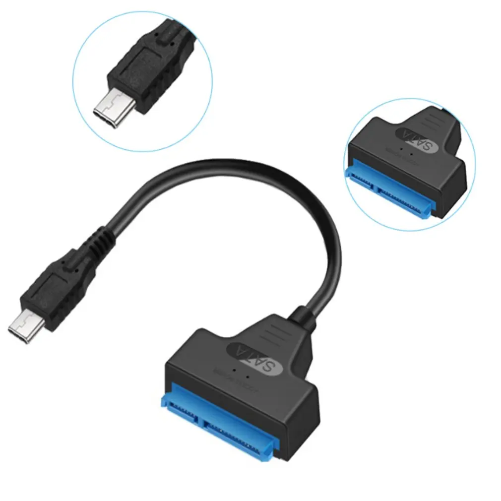 Переходник с SATA на USB 3 0 Кабель-адаптер Sata Usb разъем Type C компьютерный