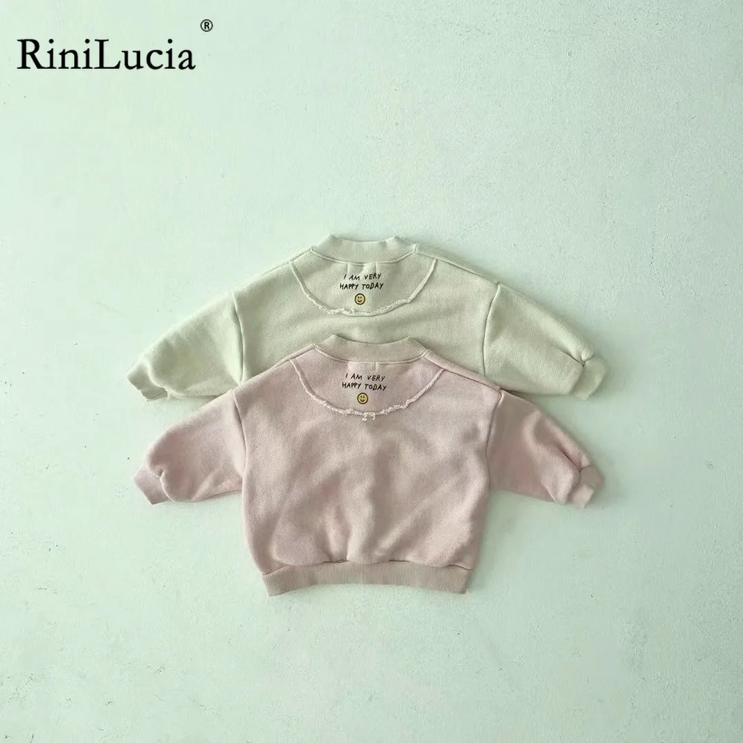 

RiniLucia 2022 Newborn Baby Boy Girl Cotton Cardigan Infant Toddler Coat Child Breathable Printed Jacket Autumn Baby Clothes