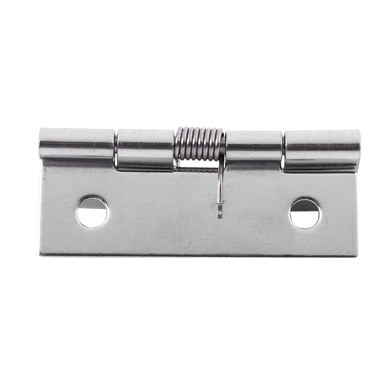 

Furniture Cabinet With 50 X 38 X 5Mm, Spring Hinges Made Of Stainless Steel, Silver, 6 Pieces