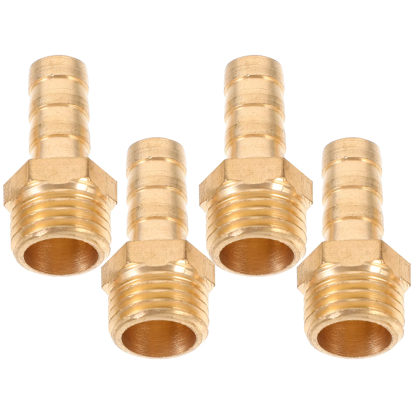 

4pcs Pipe Fitting Straight Barb Fitting 031 x 1/4 inch Air Pipe Connector