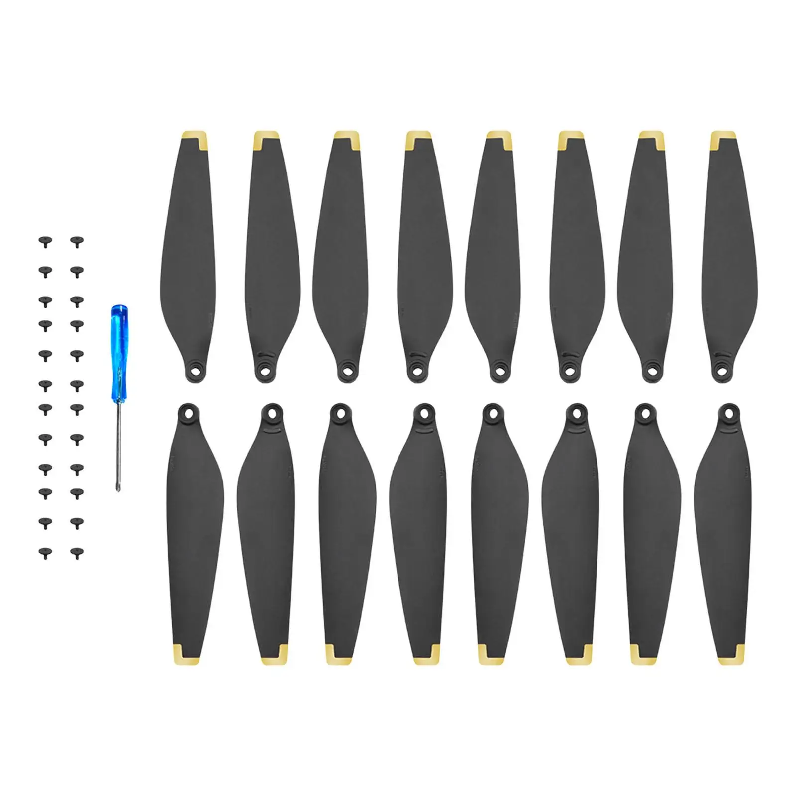

16 Pieces Propellers Replacement Paddle Blades Quick Release wings Low Noise Lightweight for DJI Mini 3 Pro Drone Replace