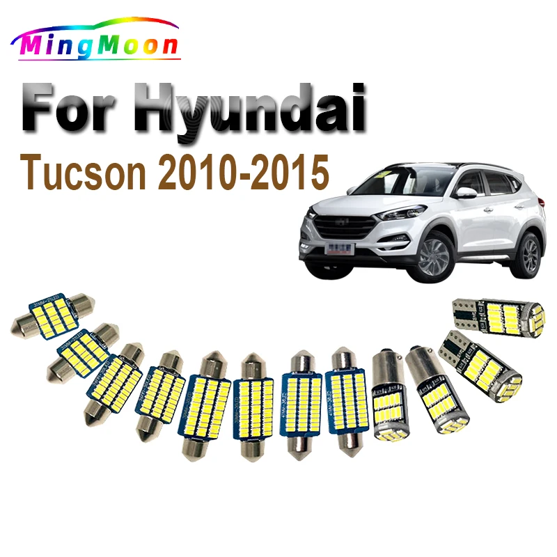

12 шт. Canbus Автомобильная Задняя панель для Hyundai Tucson 2010 2011 2012 2013 2014