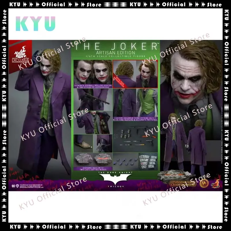 В наличии Hottoys DX32 DX33 DX33AE Джокер Artisan Edition 1/6 Анимационная фигурка Игрушка