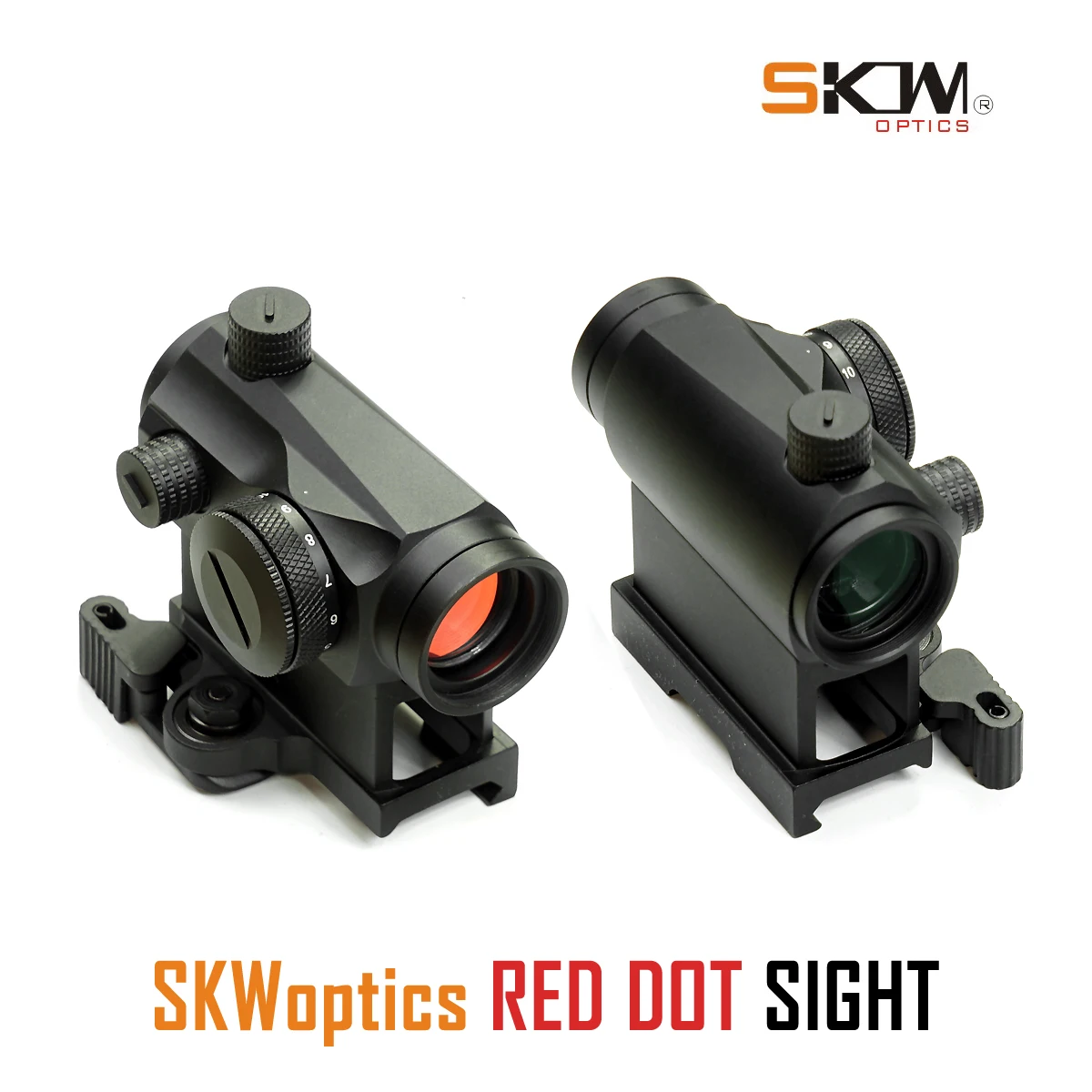 Фото Бесплатная доставка! Винтовочный прицел SKWoptics Red Dot Sight 1X20 AR15 подходит для крепления на планку Пикатинни №4