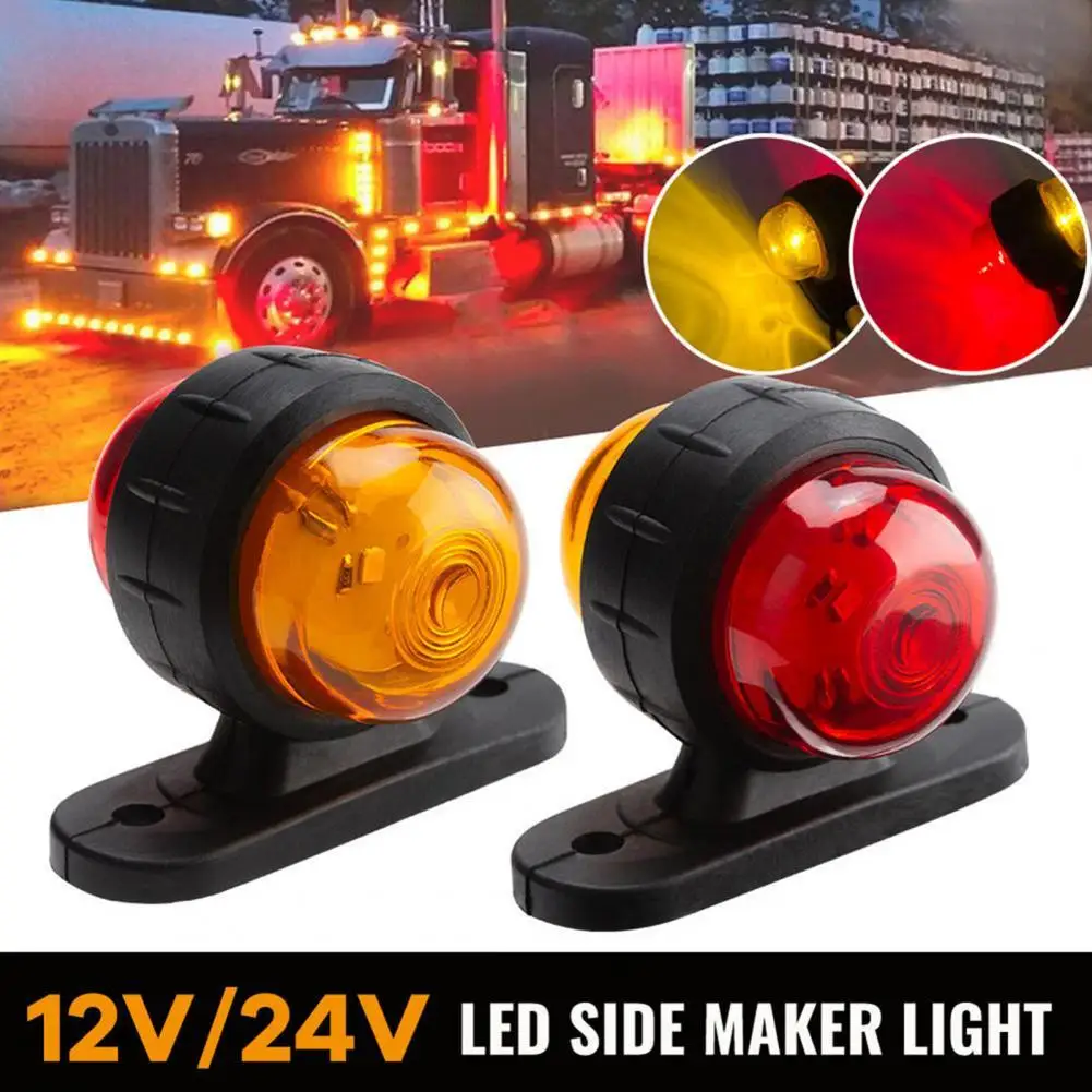 

Боковой габаритный фонарь, многофункциональный, высокая яркость, водонепроницаемый, 10-30 в, для автомобиля, грузовика, светодиодный фонарь з...