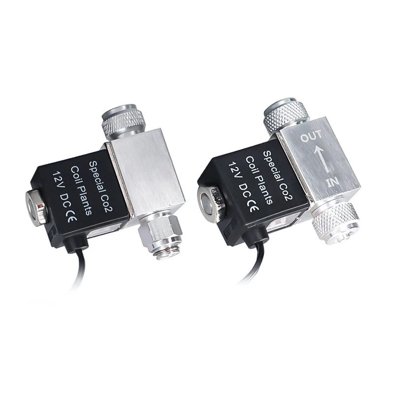 

Аквариумный электромагнитный клапан постоянного тока 12 В, система CO2, регулятор, аквариумные аксессуары, электрическая низкотемпературная ...