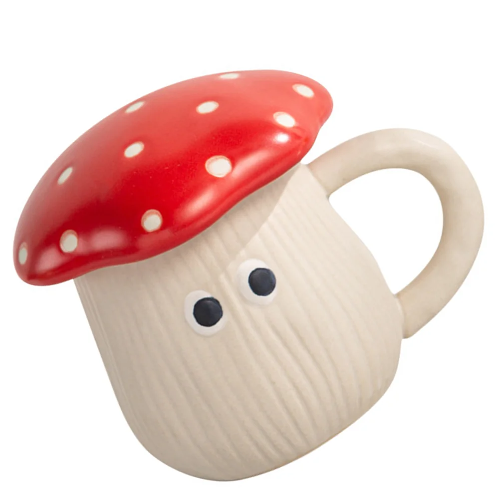 

1 Set Dishwasher Safe Coffee Tea Coffee Cup Lid Latte Mug Ceramic Mug With Lid for Coffee Home Daily Kitchen