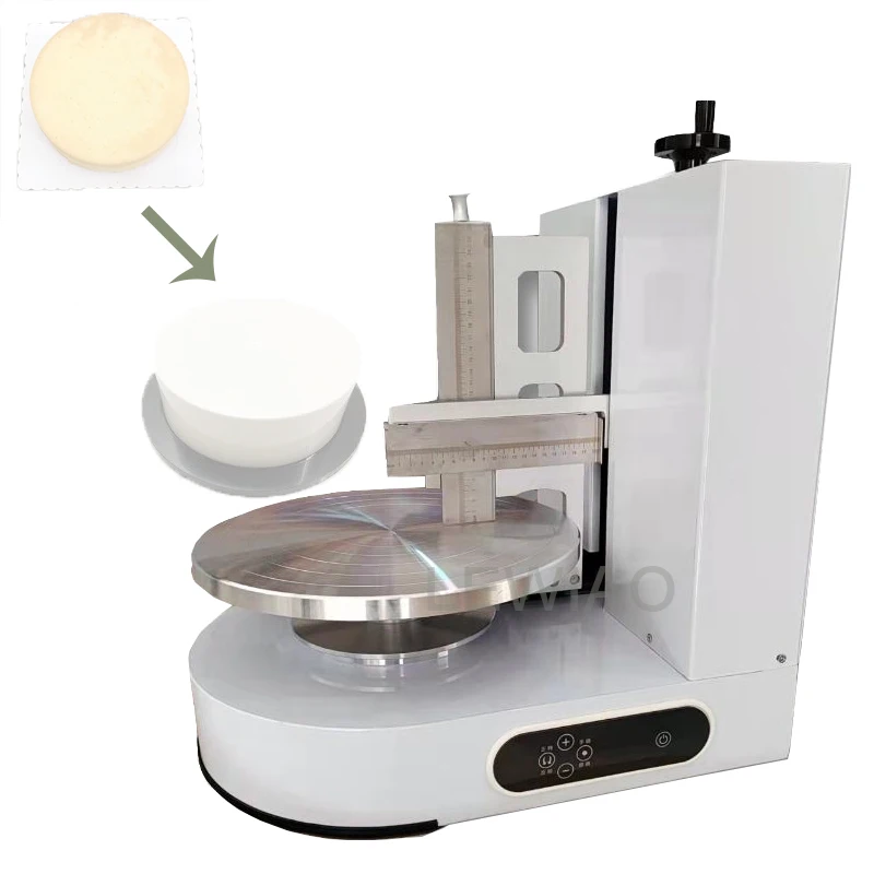 

Round Cake Cream Spreading Coating Filling Machine Cake Bread Cream Decoration Spreader Smoothing Maker